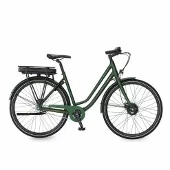 E-Fly VIA Front Dame Elcykel. Mat Grøn.