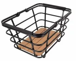 Cykel Kurv Atran Epic Shopper AVS Sort M/bambus Bund 23L Max 10kg