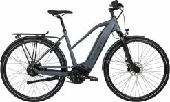 MBK Vitesse ELcykel. Trinløs Enviolo Remtræk Hydr. Disc Mat Blå Carbon Belt Drive.