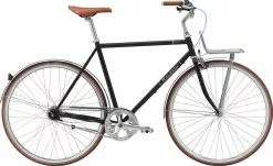 Raleigh Yate Cargo Herre Cykel. Nexus 7g Fodbremse 56cm Mat Sort M. Mørk Blå