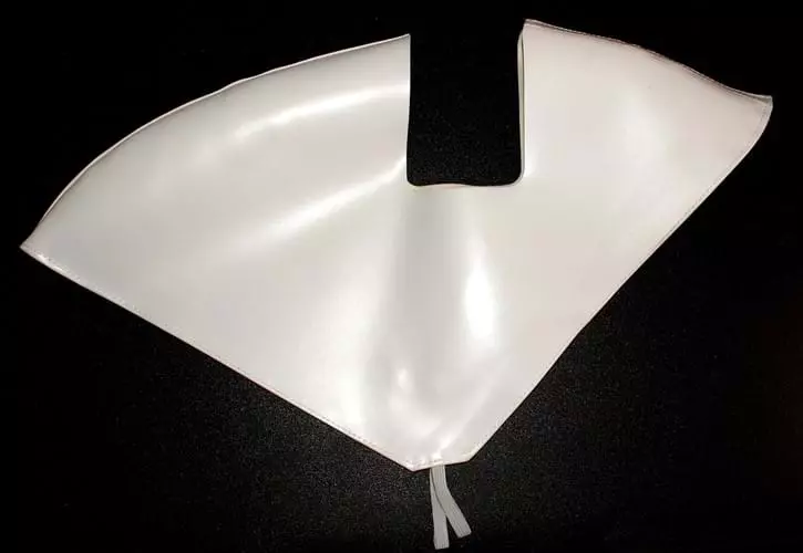 Frakkeskåner Til Cykler. Mat Hvid Plast. 3 Frakkeskåner Til Cykler. Mat Hvid Plast.