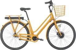 Raleigh Sussex E1 Dame 5 LED-display Nexus 7g Fod/hydr. Disc 48cm Gul