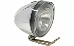 Forlygte Raleigh Retro Chrom Med Fast Lys Godkendt